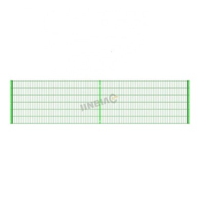 hot sale double loop wire fence pvc double wire fence panel Double wire fence